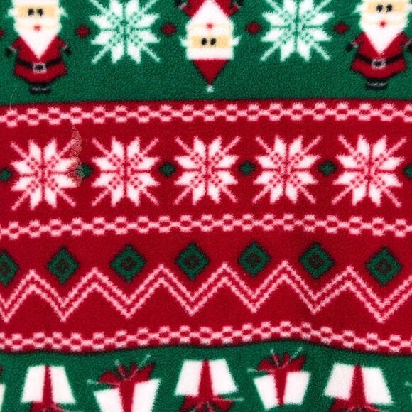 Flannel Christmas Nightgown Ruffle Hem - Picture 5 of 6